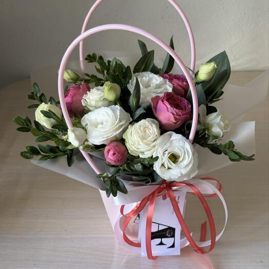 AlexFlower Collection «Нежность»
 Композиция с пионовидными розами