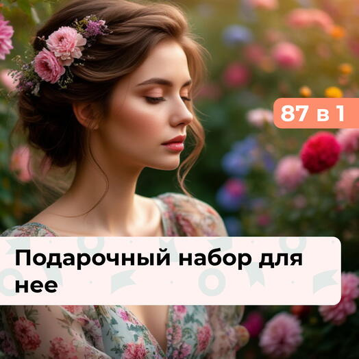 87 в 1 Изысканный вкус. Подарочный набор для нее