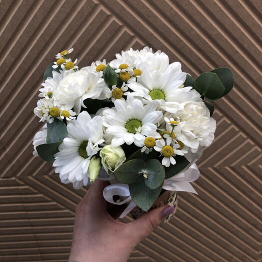 🤍Милый комплимент с цветами из ромашек Bloom Room