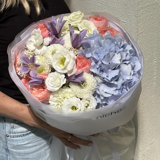 Blue-lavender bouquet