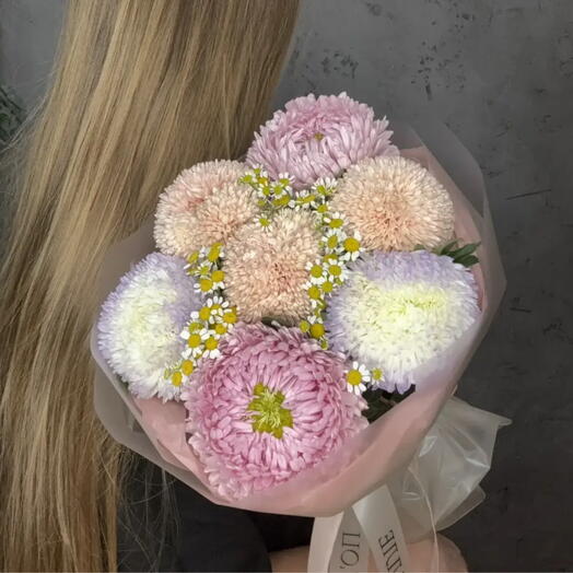 Букет Астры 7шт