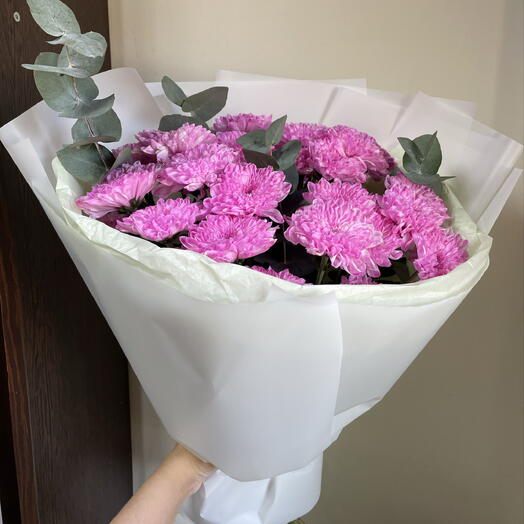 Букет кустовых хризантем