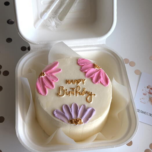 Бенто-торт happy birthday