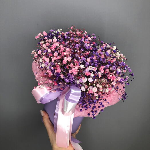 Коробочка нежных гипсофил🌺🌸🌺🌸🌹