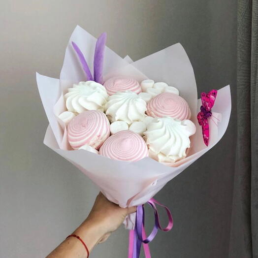 Букет из зефира