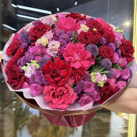Премиум букет из французских роз "Роскошь чувств"🌹