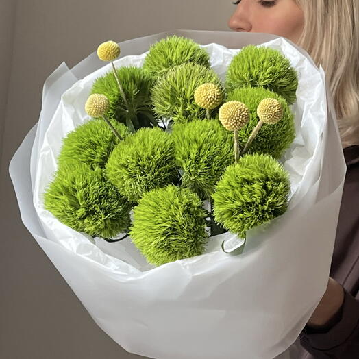 Стойкие гвоздики с краспедией🍀