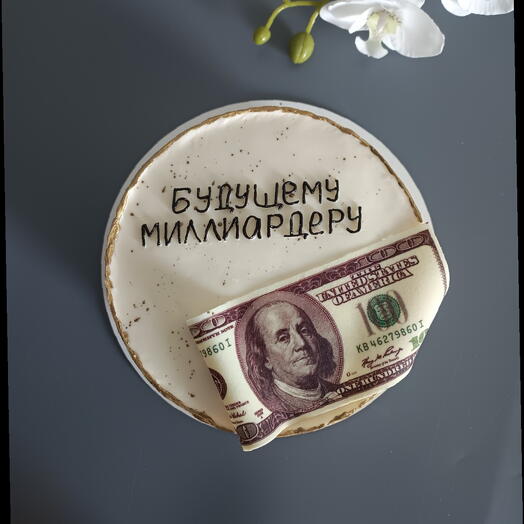 Бенто торт 1кг "Будущему миллиардеру"