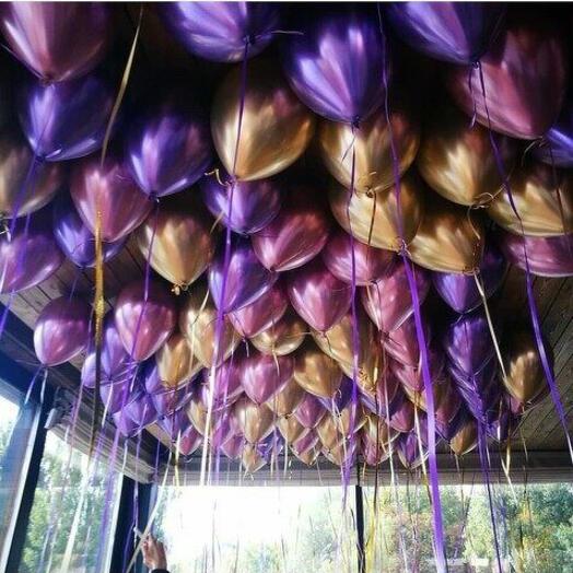 Balloons under the ceiling 50 pcs