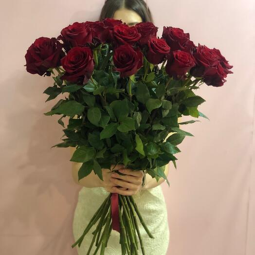 ✅ 25 rosas grandes