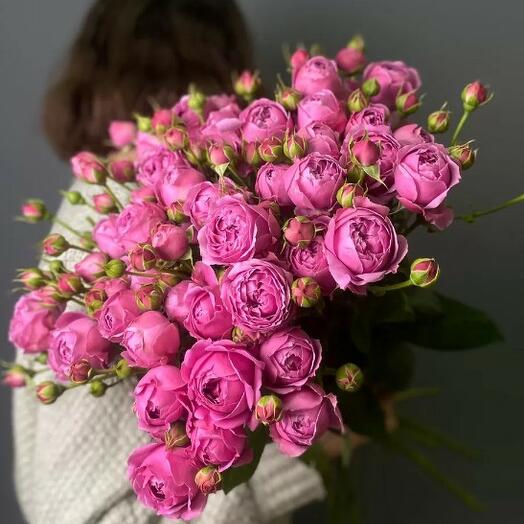 Bouquet of roses Misty Bubbles 15 branches