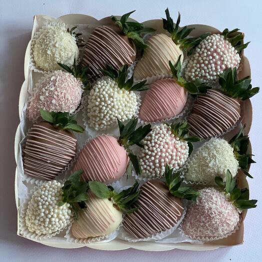 Fresas cubiertas de chocolate