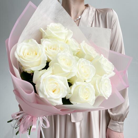 Ramo de 11 rosas 50 cm