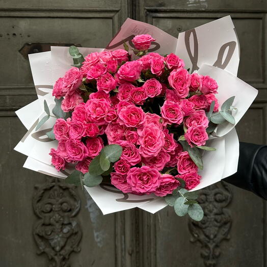 "Garden Rose Bouquet"  25 pcs