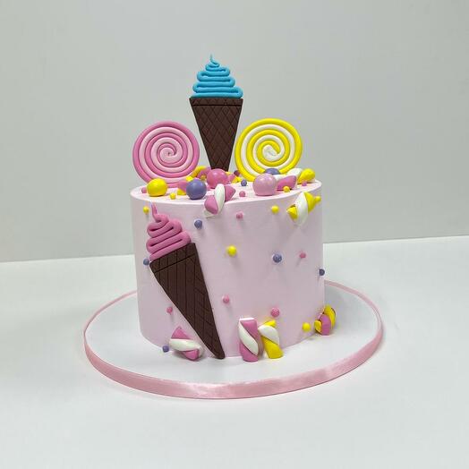 Candy Theme Cake