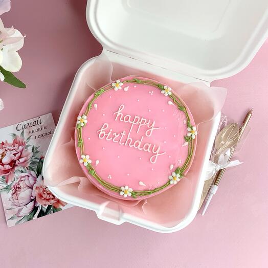 Бенто торт « happy birthday