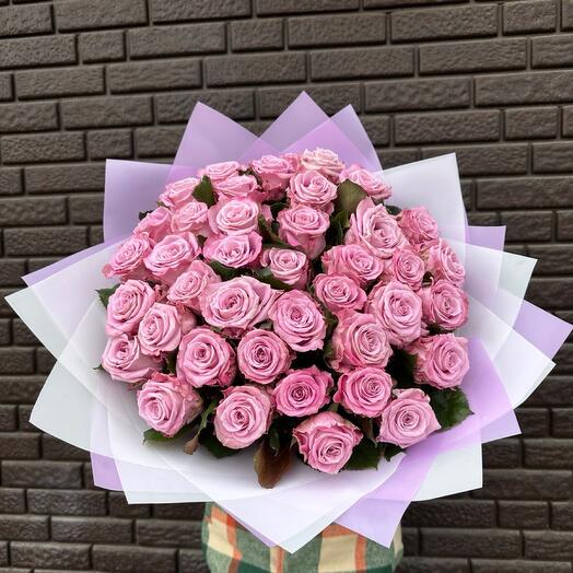 39 сиреневых роз💜