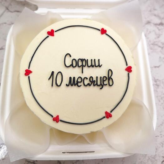 Бенто-торт на 10 месяцев