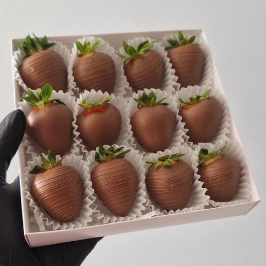 Клубника в шоколаде Мечта🍫(9-16 ягод)