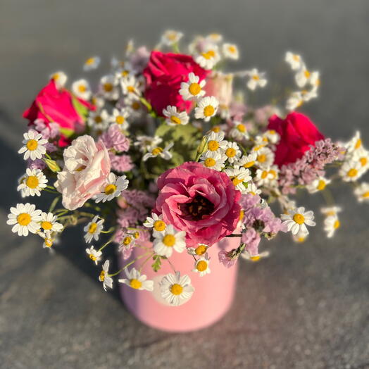 Flowers in a box
