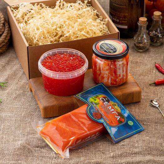Вкусный подарочный набор N8 «Ценитель вкуса» (Средний 500 гр.)