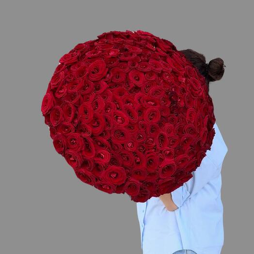 Букет из 201 розы