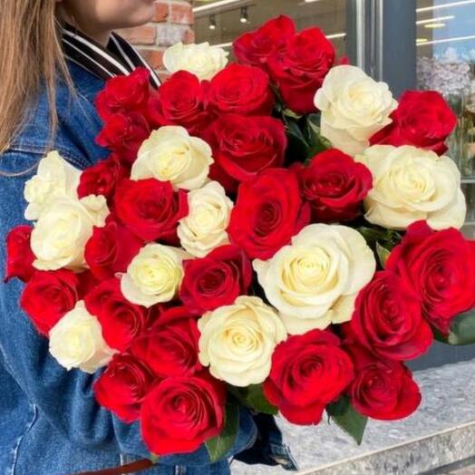 Микс роз 35 шт