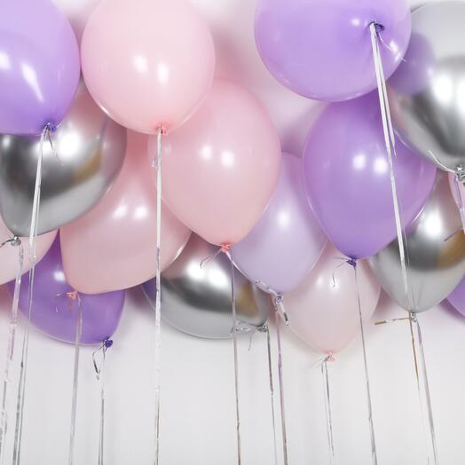 Шары "Сладкая вата" 15 шт
