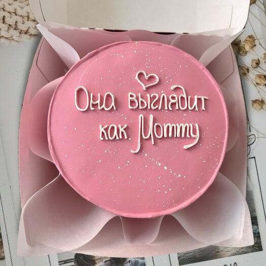 Бенто торт «она выглядит как mommy»