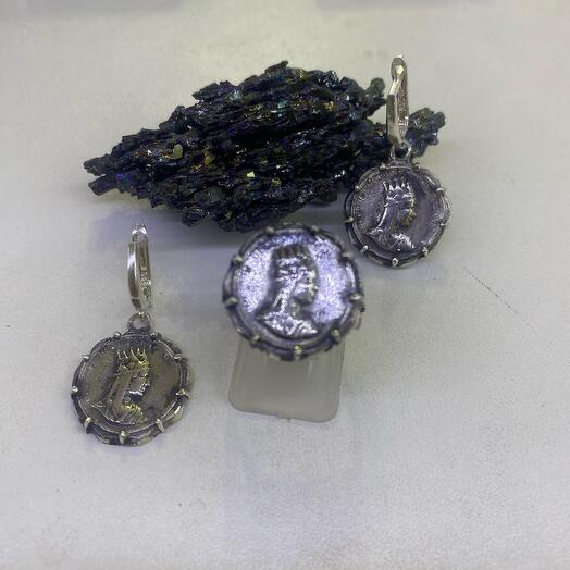 Серебряны комплект