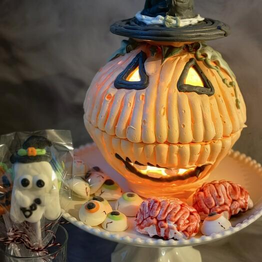 Сладость или гадость. Хэллоуин. Halloween. Зефирные мозги