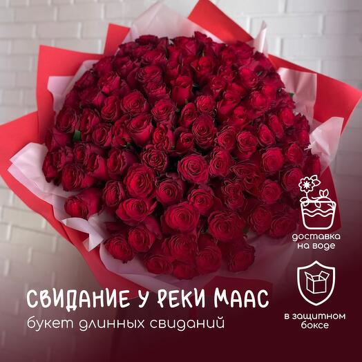 101 rosa con entrega en akademgorodka y Novosibirsk