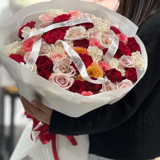 Моно из роз