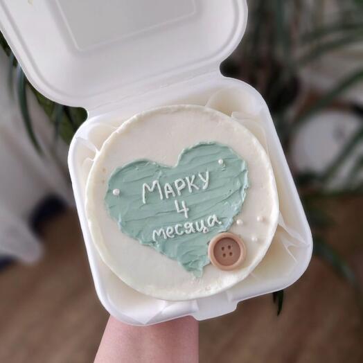 Бенто-торт на месяц