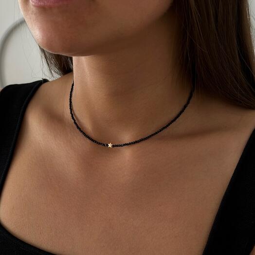 Чокер из шпинель