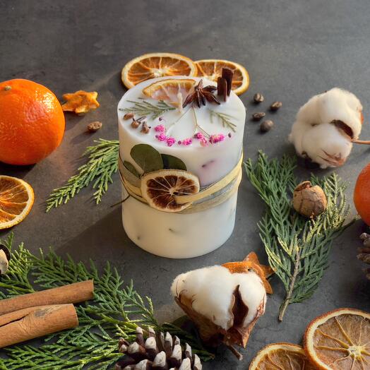 Botanical Candle Mandarine-Cedar