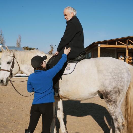 Урок верховой езды - 2 персоны/Horseback Riding Lesson - 2 persons