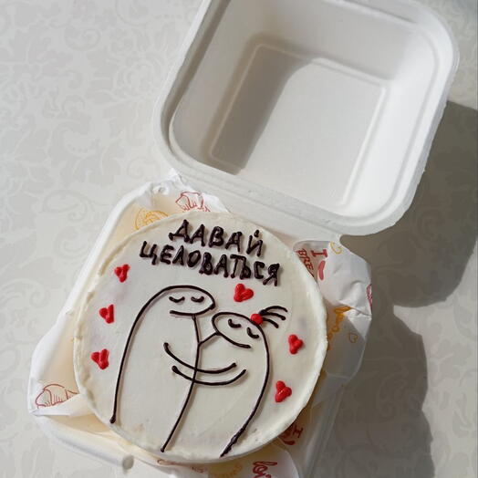 Бенто торт на 14 февраля