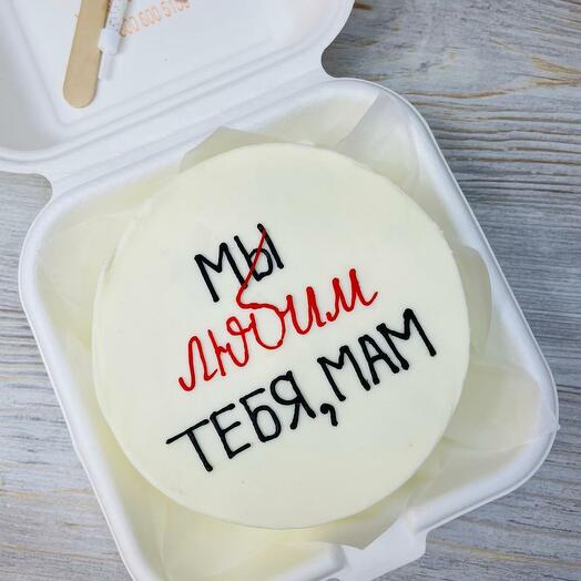 Бенто-торт "Мы любим"
