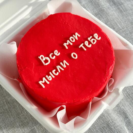 Бенто все мои мысли о тебе