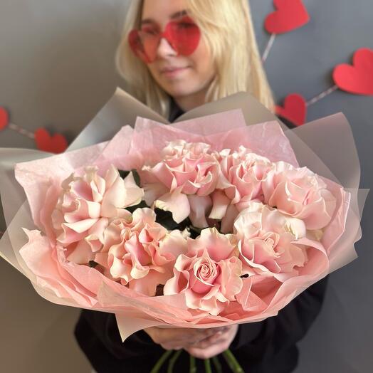 Французские розы Пинк Мондиаль 🌸