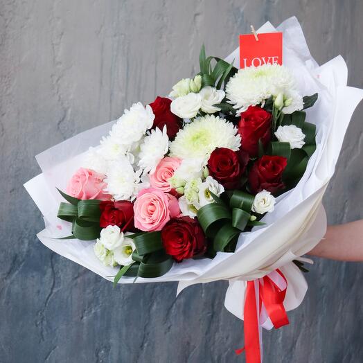 Ramo de autor con rosas XL