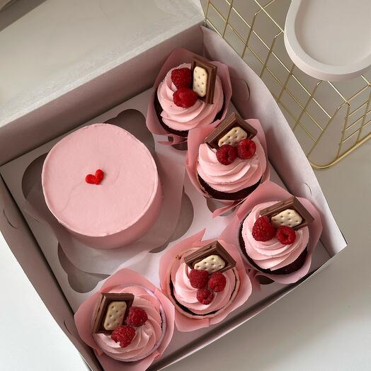 Набор Бенто +капкейки