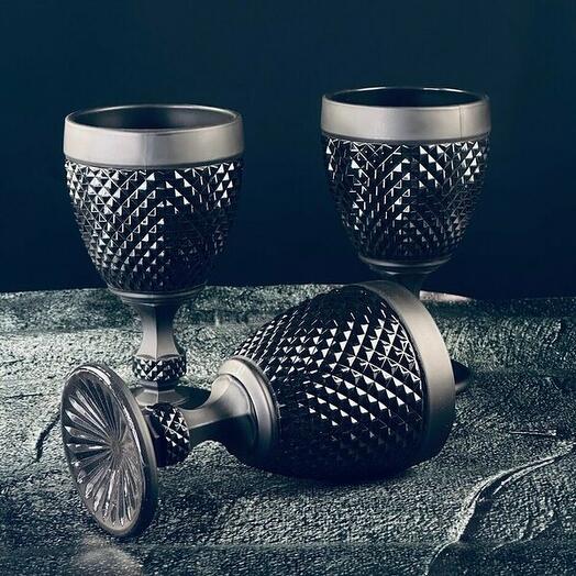 Set of 6 glasses of 300 ml each