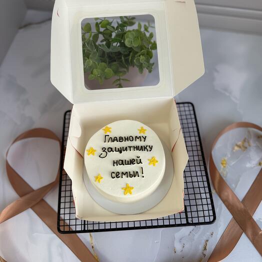 Бенто торт в подарок мужу, мужчине на день отца, на 23 февраля