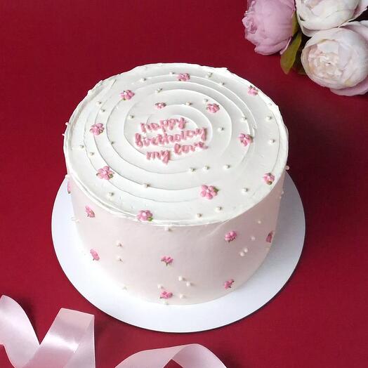 Торт 2 кг Happy birthday my love ️