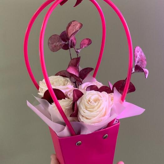 The roses are delicate