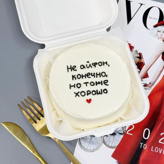 Бенто торт не айфон,конечно, но тоже хорошо