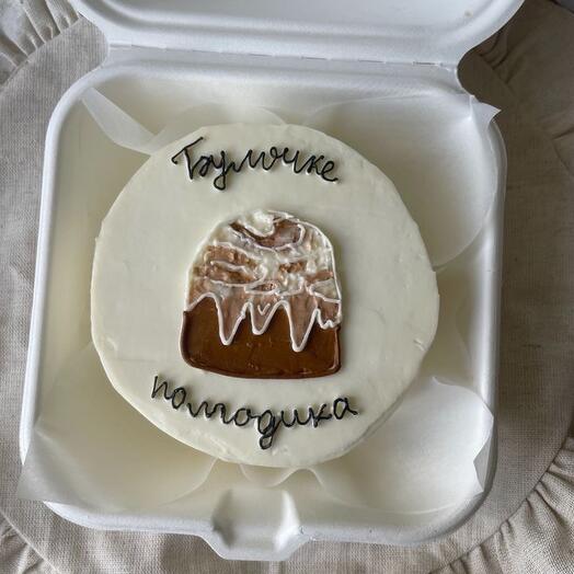 Бенто торт «булочке»