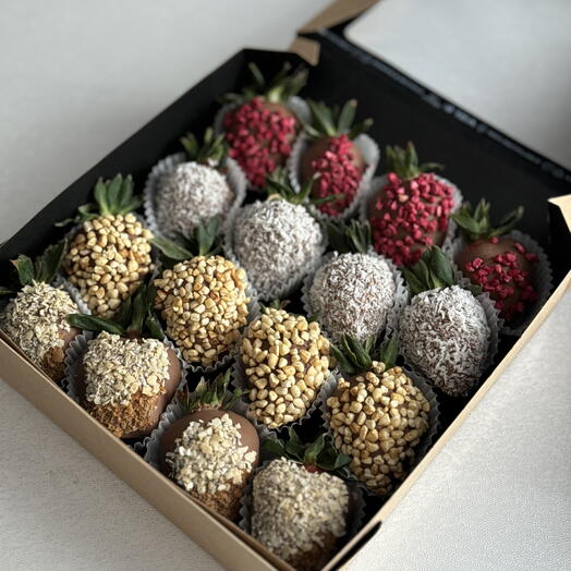 Набор клубники в шоколаде